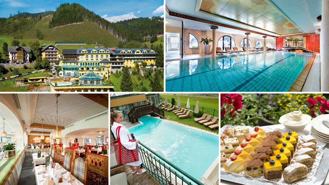 luxury pamper package for dayli visitors in Schladming